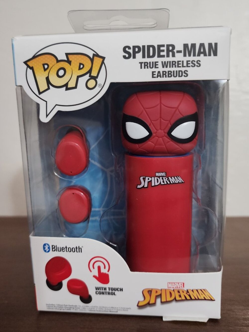 Funko Pop Wireless Bluetooth Earbuds Spiderman